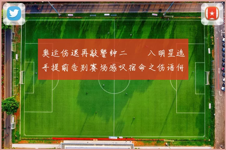奥运伤退再敲警钟二〇〇八明星选手提前告别赛场感叹宿命之伤语何